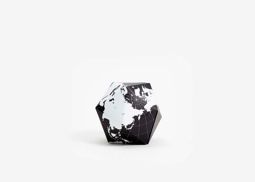 Dymaxion Globe - Black/White