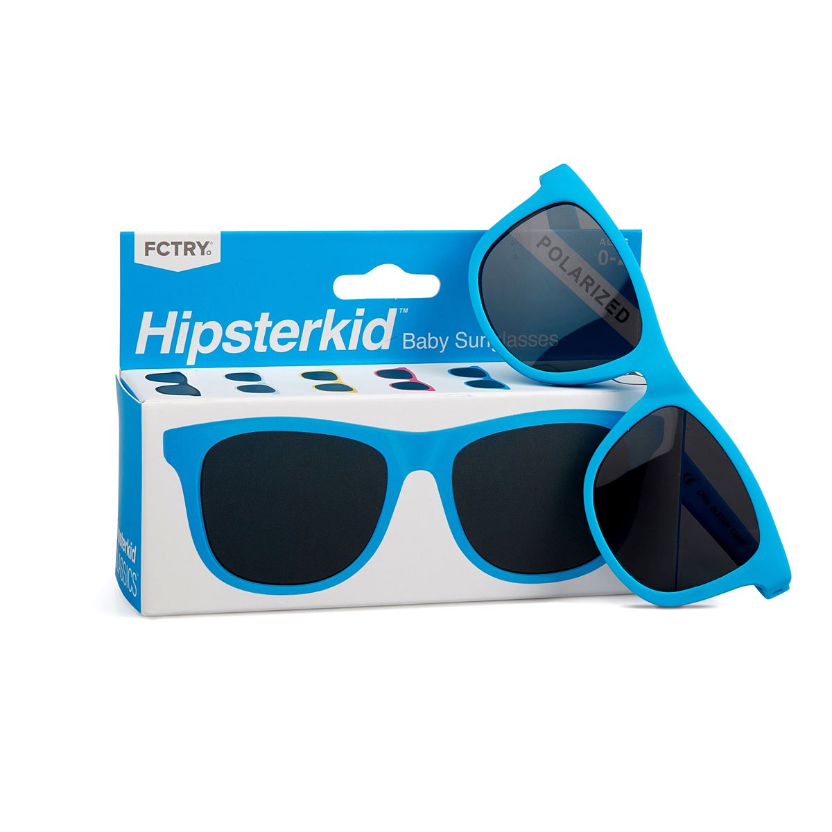 Hipsterkid Classics Kids Sunglasses Blue - (3-6 STUDIO MOX – years)