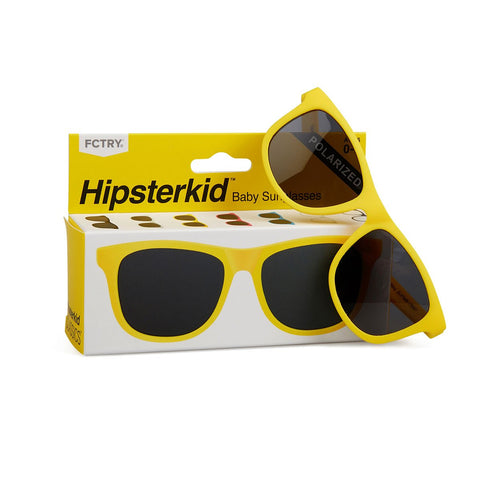 Hipsterkid Golds Baby Sunglasses - Clear (0-2 years)