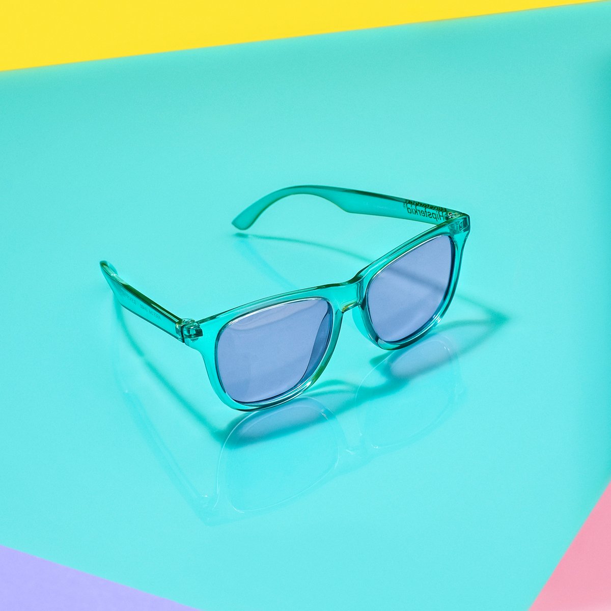 Hipsterkid Extra Fancy Kids Sunglasses - Aqua (3-6 years)
