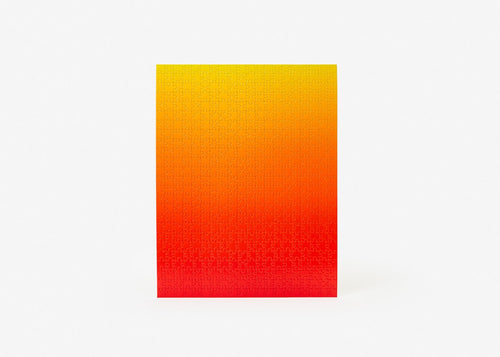 Gradient Puzzle - Red/Yellow - 500 pieces