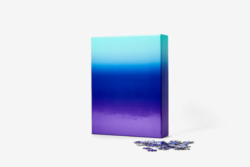 Gradient Puzzle - Purple/Teal - 1000 pieces