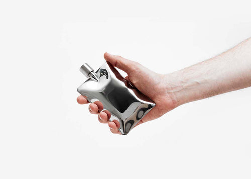 Liquid Body Flask - Silver