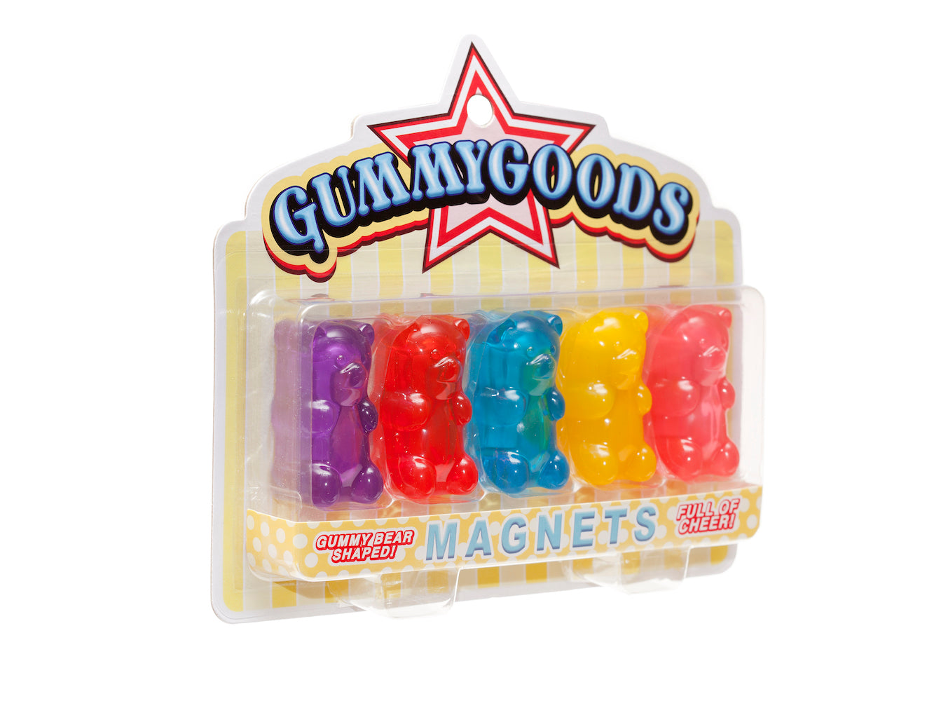 Gummygoods - Set of 5 Magnets - Mixed Colors