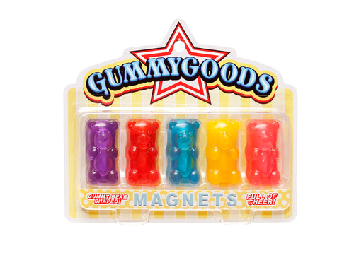 Gummygoods - Set of 5 Magnets - Mixed Colors
