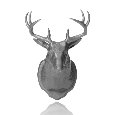 Urban Taxidermy - Magnet & Wall Hook - White