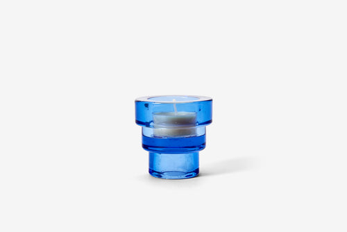 Terrace Candle Holder - Blue