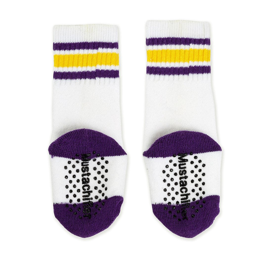 Knee-High Baby Socks - Athletic Purple