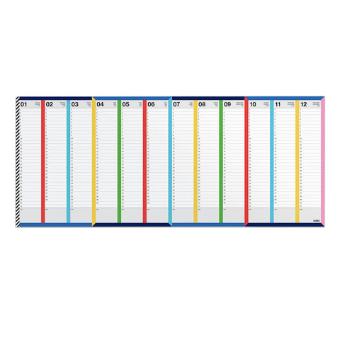 Large Desk Planner - Crayon - 50 pages
