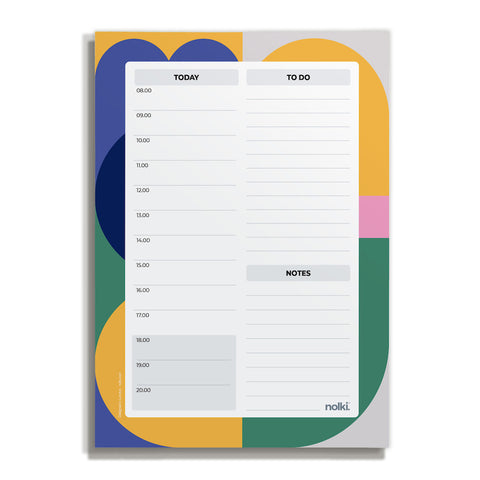 Simple Lined Notepad - Transmission - 100 pages