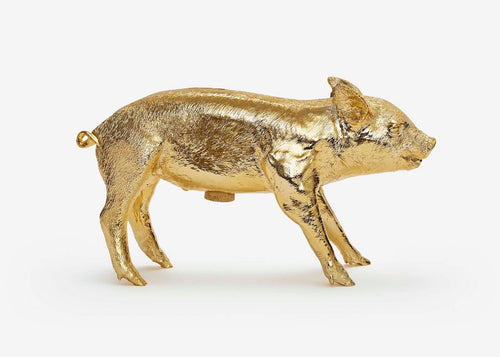 Reality Bank in the form of a Pig - Gold
