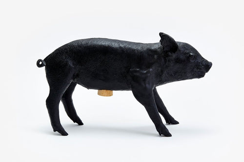 Reality Bank in the form of a Pig - Matte Black