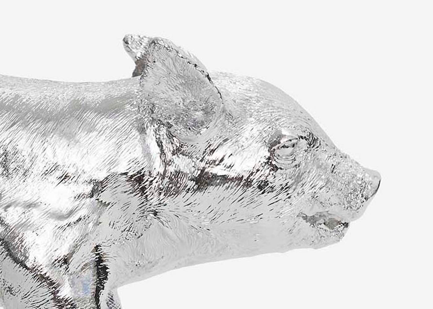 Reality Bank in the form of a Pig - Chrome – MOX STUDIO