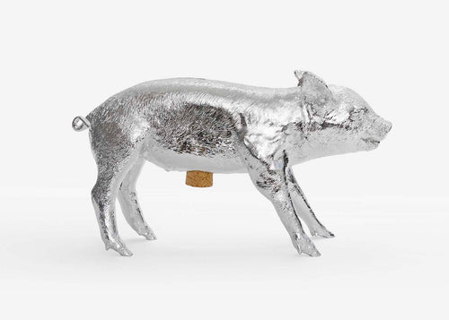 Reality Bank in the form of a Pig - Chrome