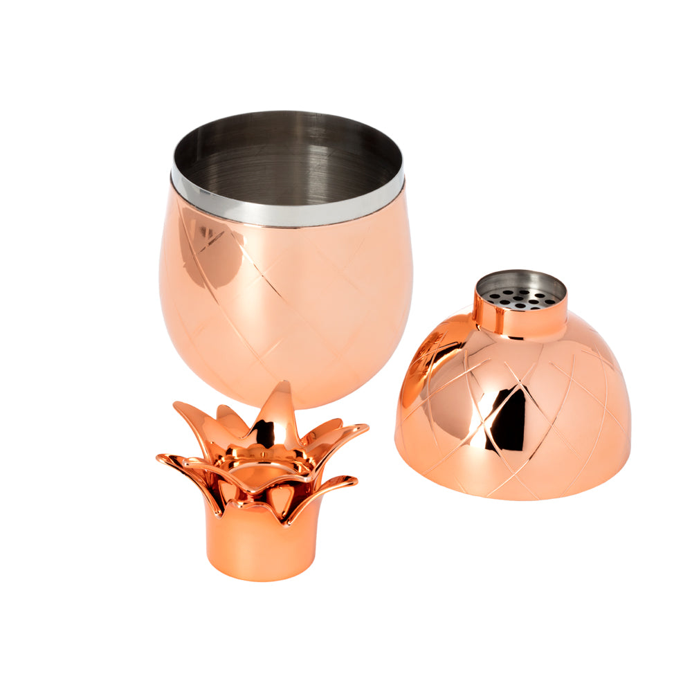 Pineapple Cocktail Shaker - Copper