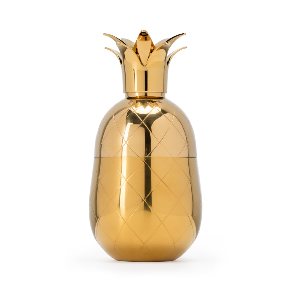 Pineapple Cocktail Shaker - Gold