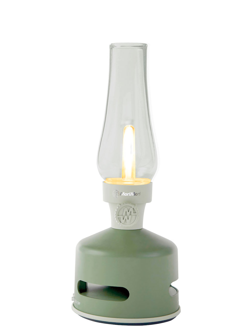 LED Lantern with Bluetooth Speaker - House Garden - Green