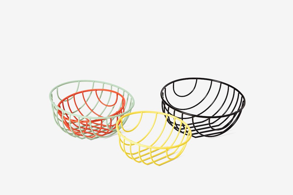 Outline Basket - Set of 2 - Green/Red